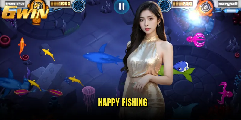 Happy Fishing tại Gwin có phải là trò chơi bắn cá hấp dẫn nhất hiện nay? 3 Happy Fishing